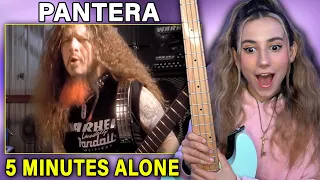 Pantera - 5 Minutes Alone | Singer Bassist Musician Reacts