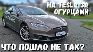 На Tesla - за огурцами в Ольшаны. Что пошло не так?