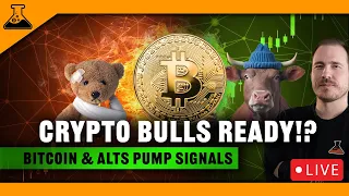 Dip Over? Bitcoin Pump Signals!  Altcoin Buys & MAJOR Bullish Crypto Signals Flash