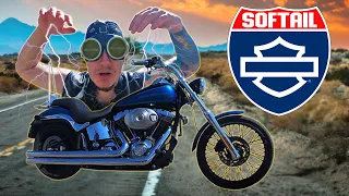 Колеса, руль и два ствола - обзор на Harley-Davidson Softail FXSTDI