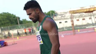 Fastest Man of 95th Tamil Nadu State athletics meet 2023 100m Final New meet Record 10.32