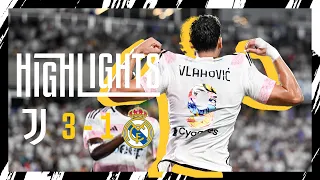 Highlights: Juventus 3-1 Real Madrid | Ending the pre-season with a BIG win