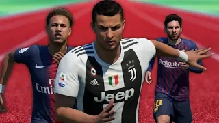 Ronaldo vs Messi vs Neymar | FIFA 19 Speed Test