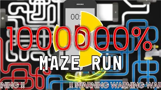 1000000% OVERCHARGING Phone Battery [ Insane Maze Run ] | STRONG GLITCHY END + EXPLOSION