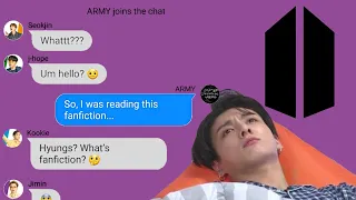 BTS Texts - ARMY has a question