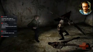 реакция на пирамидоголового (silent hill 2)