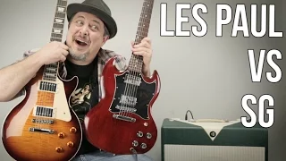 Les Paul vs SG Which Guitar Do You Like More?