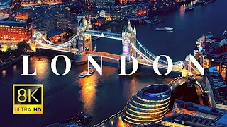 London, England 🏴󠁧󠁢󠁥󠁮󠁧󠁿 in 8K ULTRA HD HDR 60FPS Video by Drone