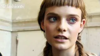 Model Talks - Nimue Smit - Highlights & Interview at Fashion Week Spring 2012 | FashionTV