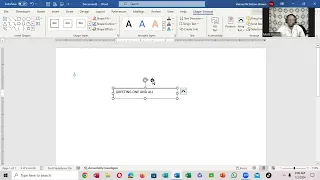 How to remove outline from text box in word document