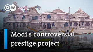 Why India's Ayodhya Ram Mandir temple inauguration is so controversial | DW News