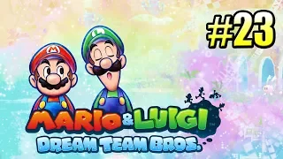 Mario & Luigi Dream Team Bros {3DS} прохождение часть 23 — Древний МАМОНТ