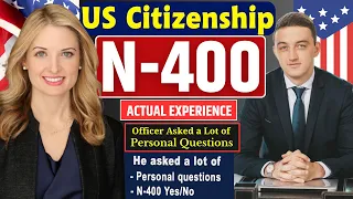 Real Interview of US Citizenship 2024 & Oath Ceremony - N400 Naturalization Interview | USCIS