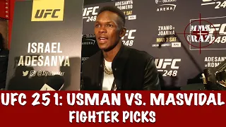 UFC 251: Kamaru Usman vs. Jorge Masvidal Fighter Picks