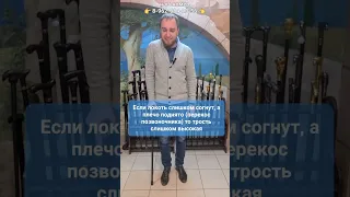 Как правильно подобрать длину трости 8-962-684-23-56 - для заказа