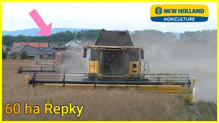 VELKÉ ŽNĚ 2021 | Sklizeň 60ha Řepky za Den ! | 3 kombajny | ZD Unčovice