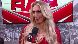 WWE RAW 11/01/21: Charlotte Flair & Lacey Evans Backstage Segment