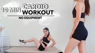 10 MIN CARDIO (Calorie Killer) WORKOUT | No Equipment ~ Jacey Yaw