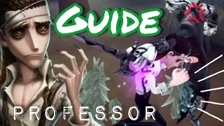 [ GUIDE ] PROFESSOR LUCHINO • NEW SURVIVOR IDENTITY V + TIPS [ COMMENTARY ]