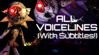 FNaF RUIN Daycare Attendant All Voicelines (With Subtitles)