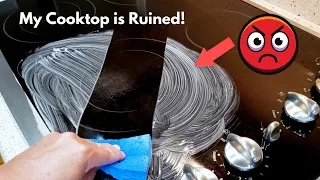 My Glass Cooktop is Ruined! Scratches on an Electric Smooth Top Cooktop!