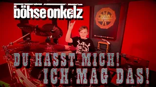 Drum Cover / Du hasst mich! Ich mag das! - Böhse Onkelz / by Quentin (12)