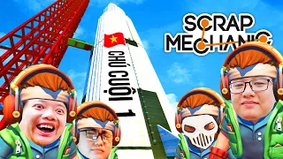 SCRAP MECHANIC #4: TÀU VŨ TRỤ ĐẦU TIÊN CỦA VIỆT NAM - CHÚ CUỘI 1 !!!