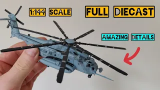 Full Diecast Sikorsky Super Stallion CH 53 E 1:144 scale 🤑 Aviation Fighter Serie S14