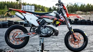 KTM EXC 300 TPI Supermoto project