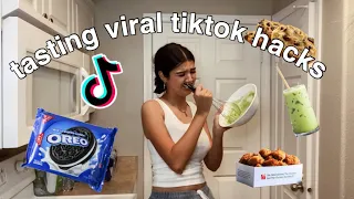 TESTING VIRAL TIKTOK FOOD HACKS SO YOU DON'T HAVE TO