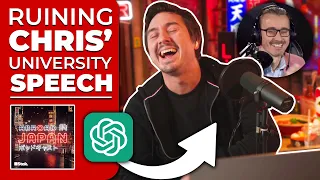 How Chris Ruined His Public Speech Using AI | @AbroadinJapan Podcast #42