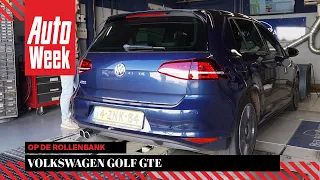 Volkswagen Golf GTE - Op de Rollenbank