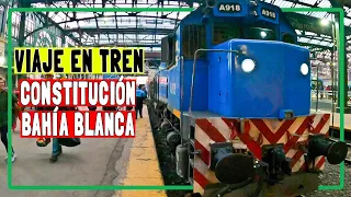 🚂20 HORAS! de viaje en TREN a BAHÍA BLANCA desde Constitución.