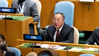 Chinese UN Ambassador: Negotiations needed to solve the Ukraine crisis