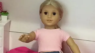 The day in the life of Julie Albright (American girl stop motion)