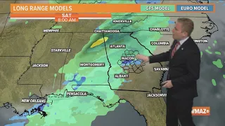 80s return this week with rain by the weekend | Central Georgia Forecast