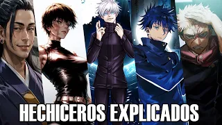 JUJUTSU KAISEN: TODOS los HECHICEROS EXPLICADOS