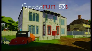 Hello New Neighborhood any% Speedrun (53s) |  Hello Neighbor Mod