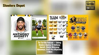 The Terrible Podcast — Talking Steelers Signing CB Anthony Averett, Rookie Minicamp Takeaways & More