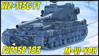 M-VI-Yoh, FV215b 183 & WZ-113G FT ● WoT Blitz