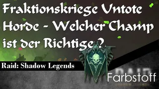 Raid: Shadow Legends - Fraktionskriege 01 -  Untote Horde