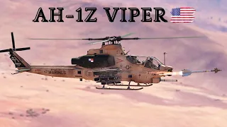 ► 🇺🇸AH-1Z "𝐕𝐢𝐩𝐞𝐫": Firing DEADLIEST HellFire AGM-114💀Air-to-Ground Missile | Ground Battle