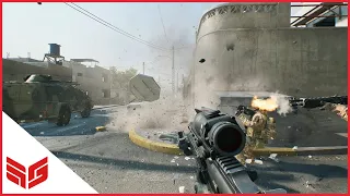 Battlefield 2042: Portal Gameplay - BF3 Milsim Rush - Arica Harbor (M16A3)