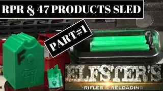 RUGER PRECISION RIMFIRE 22LR & 47 PRODUCTS SLED REVIEW PART1