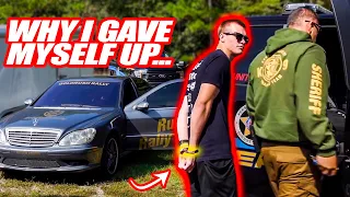 WHY I CONFESSED TO RUNNING FROM THE COPS IN MY V12 MERCEDES! *ARRESTED + JAIL*