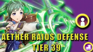 AETHER RAIDS DEFENSE!! Midori: Friend of Laguz! (Dark Season Tier 39 Infantry Pulse Defense #89)