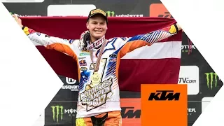 Pauls Jonass - 2017 MX2 World Champion | KTM