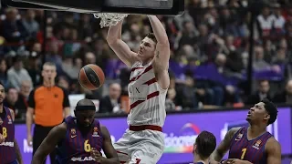 Arturas Gudaitis ● Olimpia Milano ● 2018/19 Best Plays & Highlights