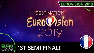 DESTINATION EUROVISION 2019: SEMI FINAL 1 RESULTS (LIVE REACTION) | France Eurovision 2019