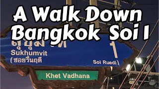 Exploring Soi 1 Sukhumvit in Bangkok, Thailand